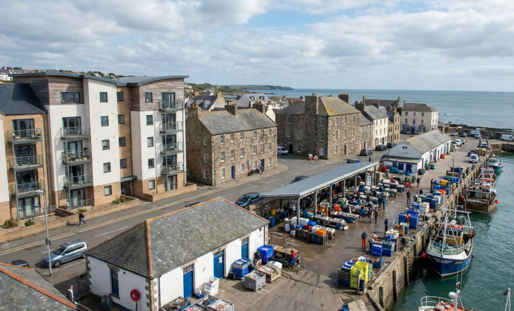 Waterfront Property Values Near Fish Markets