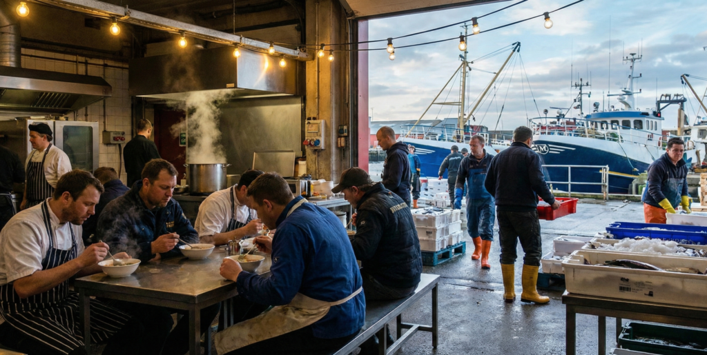 Fish Market Cafes: Where Chefs Eat Before Dawn
