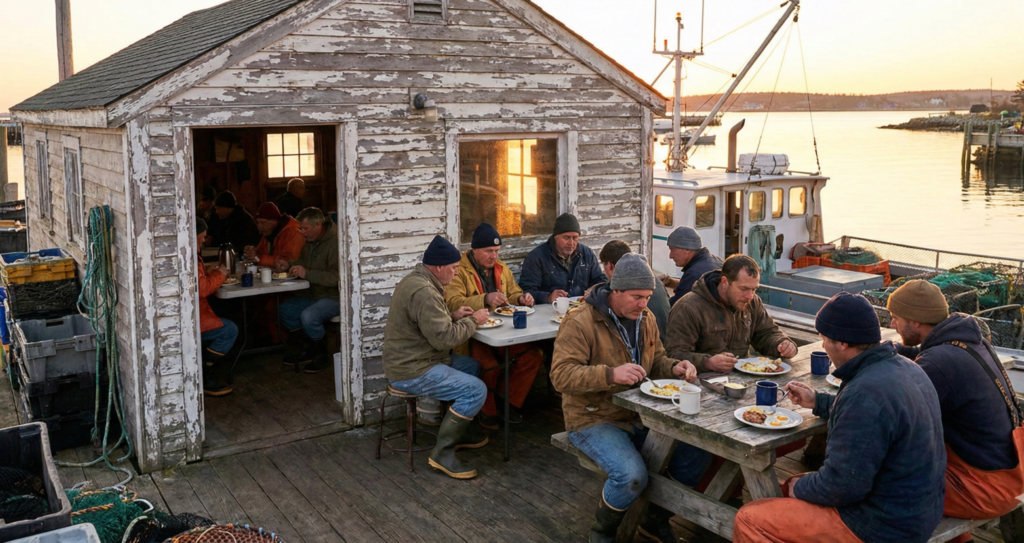 Hidden Coastal Breakfast Gems: Fishermen's Favorite Morning Spots