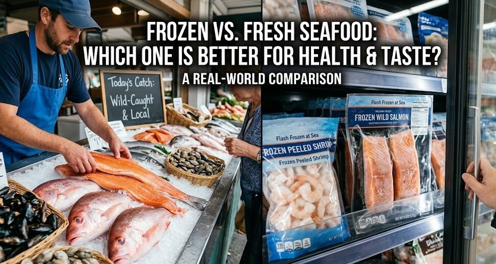 Frozen vs Fresh Seafood: Which One Is Better for Health and Taste?